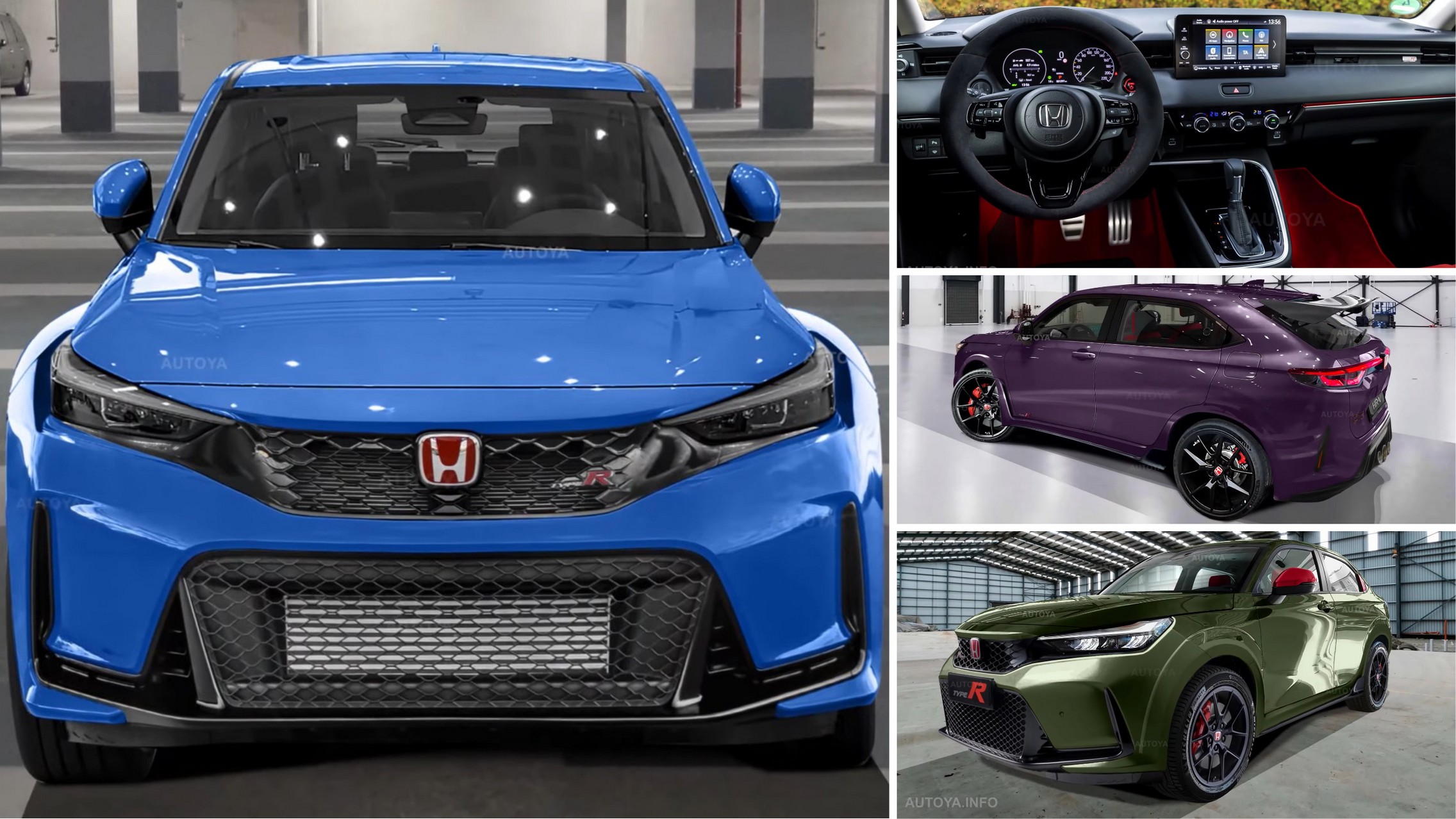 Unannounced 2024 Honda HR-V Type R CUV Rendering Reveals Everything, Inside  and Out - autoevolution