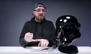 Unbox Therapy Opens the Rogue One Themed Nissan Rogue and Trooper Helmet