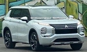 2022 Mitsubishi Outlander Spotted Uncamouflaged, Shows Engelberg References