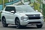 2022 Mitsubishi Outlander Spotted Uncamouflaged, Shows Engelberg References
