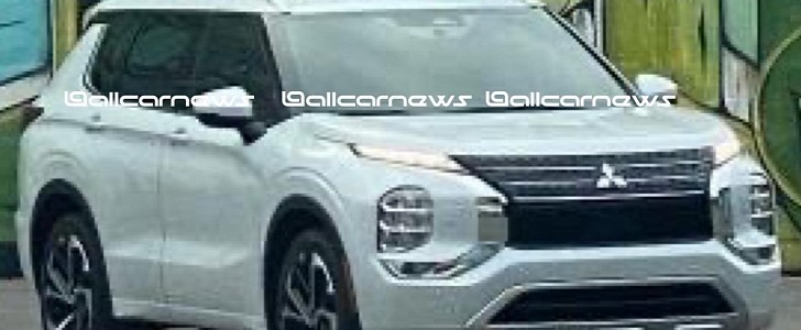2022 Mitsubishi Outlander leaked images Allcarnews