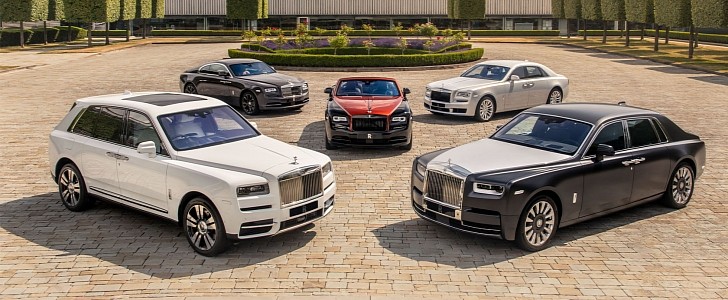 2020 Rolls-Royce lineup