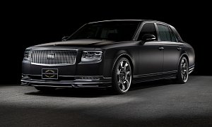 Understated Bling: Japanese Tuner Wald Reveals “Executive Line” Toyota Century