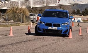Understeer Kills BMW X2 in Moose Test