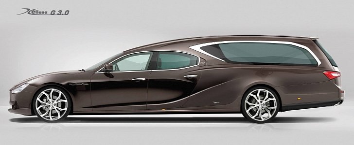 Autofunebre Ellena G 3.0 (Maserati Ghibli hearse)