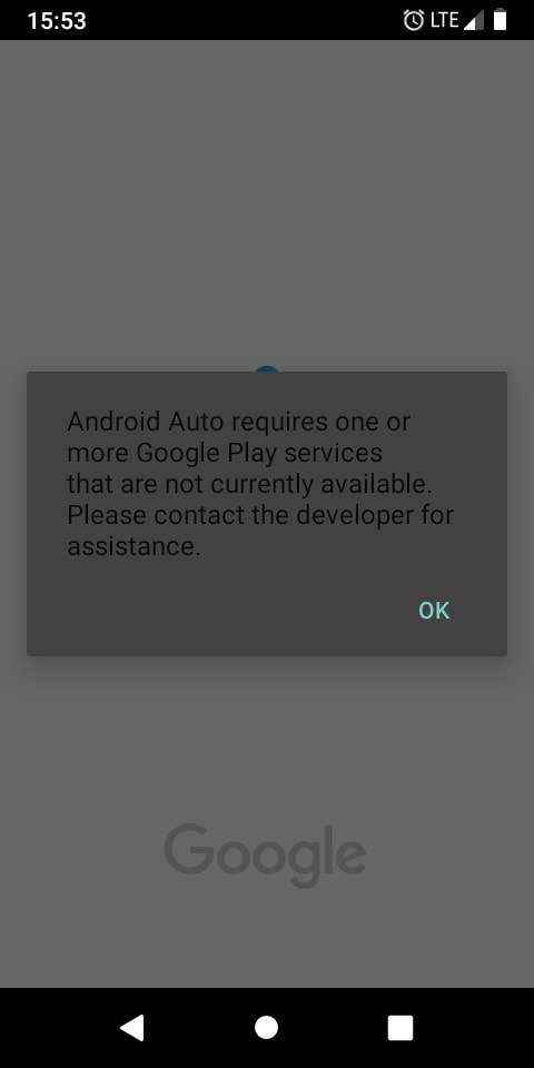 google play services no longer detected
