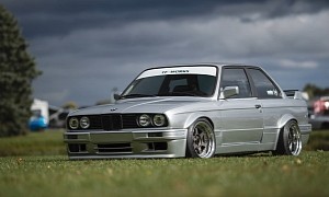 Unexpected Engine Swap, But This E30 BMW Does Have the Proper JDM / Euro Flair