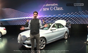 Unfunny Mercedes-Benz Reporter Visits MB at NAIAS