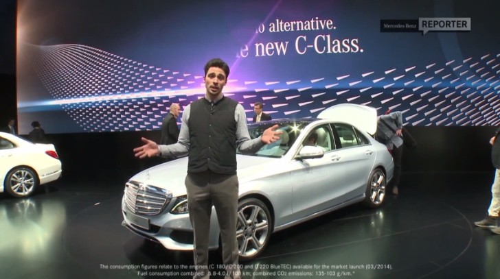 Mercedes-Benz Reporter With the New C-Class W205