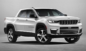 Unibody Jeep Grand Cherokee Pickup Truck Doesn't Make Sense, But It's Still Quite Awesome
