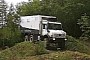 Unimog U 4000 Survivor’s Truck Comes with Built-In Crane and 218 HP of Power