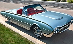 Unique 1962 Ford Thunderbird Concours Restoration Up for Grabs This October