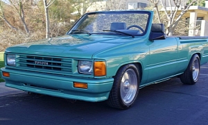 Unique 1987 Open Top Toyota Pickup To Be Auctioned