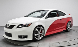 Unique 2010 Toyota Camry Coupe Goes Under the Hammer