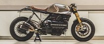 Unique BMW K 100 RS Exchanges Classic Touring Overalls for Sharp Cafe Racer Contours