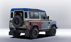 Unique Land Rover Defender by Paul Smith is a Fashionable 4x4