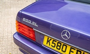 Unique Mercedes-Benz 600 SL in BMW Color Is for Sale