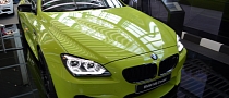 Unique Neon Green BMW M6 Coupe Shows Up at BMW Welt