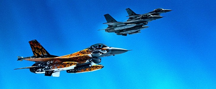 F-16 Fighting Falcon, Portuguese Air Force's 301 Squadron Jaguares