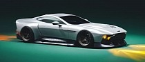 Unique V12 Aston Martin Victor Turns Virtual Bespoke With Rotiform ROC Wheels