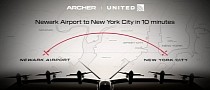 United Airlines to Launch America’s First Air Taxi Route, Coming to New York