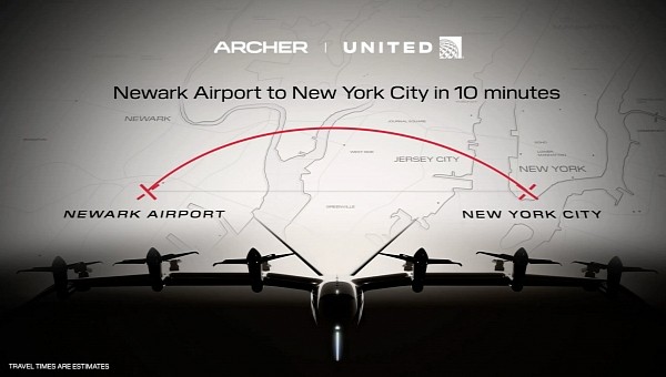 Archer and United will soon launch the first UAM route in New York