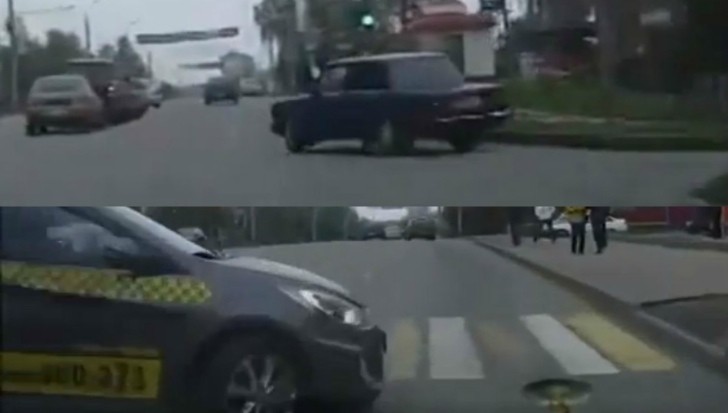 Unluckiest Driver Ever Gets Cut off Twice in a Row, Still Avoids Major Crash