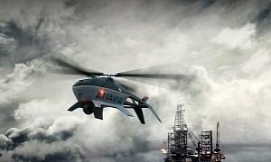 Unmanned Helicopter Can Fly for 4 Hours and Carry 65 Kilos No Matter the Weather