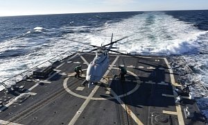 Unmanned Helicopter Completes First Missions on US Navy Destroyer