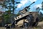 Unmanned Tracked Vehicle with a 50 Caliber Gun Reminds Us of The Terminator – Video