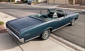 Unmolested 1966 Pontiac GTO Convertible Emerges As an All-Original Surprise