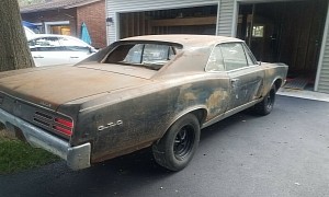 Unmolested 1967 Pontiac GTO Spent Over 35 Years in a Coma, Now Runs and Drives