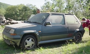Unmolested 80s Renault 5 GT Turbo Sings a Happy Tune After Sitting in a Barn for 21 Years