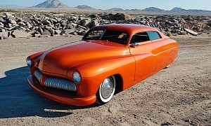 Unnamed 1950 Mercury Is the Definition of Smooth Shaved Custom