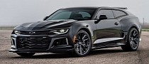 Unobtainable Chevy Camaro ZL1 Sportback Almost Went After Audi's Feisty Wagons