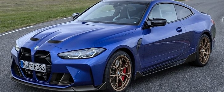 Unofficial BMW M4 CS/CSL rendering based on spy shots 