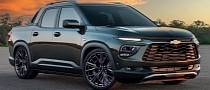 Unofficial 2023 Chevrolet Montana RS Is a Modern El Camino Out for Maverick Blood