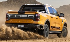 Unofficial 2023 Ford Ranger Raptor Takes Wildtrak in a Natural F-150 Direction