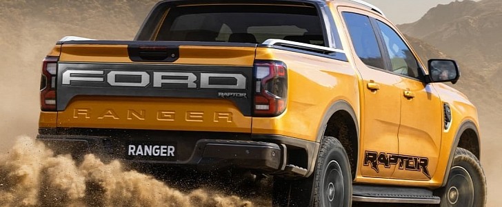 Unofficial 2023 Ford Ranger Wildtrak Raptor rendering by kdesignag