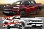 Unofficial 2024 Jeep Compass Pickup Truck Is Out for Ford Maverick Blood