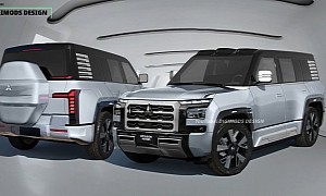 Unofficial 2025 Mitsubishi Montero SUV Looks Ready For a Brawl With the 2024 Land Cruiser