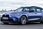 Unofficial BMW M3 Touring Is Accurately Portrayed as Nurburgring Grocery Hero