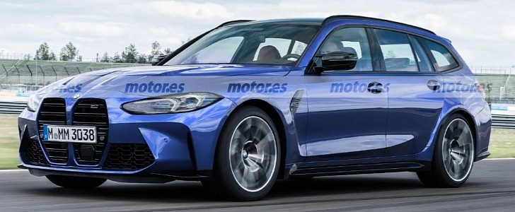 Unofficial BMW M3 Touring rendering by motor.es