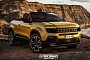 Unofficial Jeep Avenger Convertible SUV Looks Like a Perfect Electric Dune Buggy