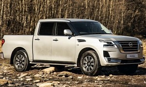 Unofficial Nissan Patrol V8 Pickup Truck Arrives to Claim Titan's Soon Empty Space