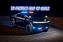 Unplugged Performance's UP.FIT Tesla Cybertruck Police Vehicle Sure Looks Imposing