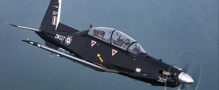 Texan T1 is one of RAF's fast jet training platforms