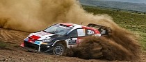 Unrelenting Ogier Leads Friday's WRC Safari As Rovanpera and Evans Lock Out Toyota Trio