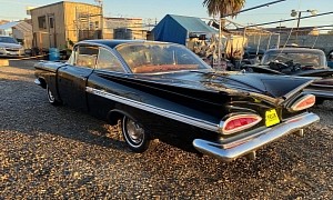 Unrestored 1959 Chevrolet Impala Hides Something Mysterious Under the Hood
