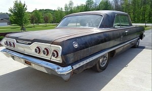 Unrestored 1963 Chevrolet Impala SS Flexes Original 409 Still Running Strong